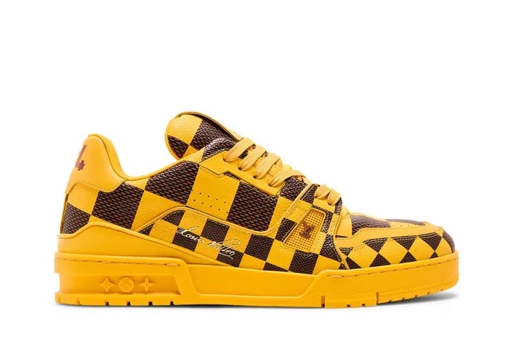 Louis Vuitton Trainer 'Damier Pop - Yellow' - 10 image