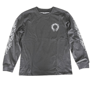 Chrome Hearts Floral Horseshoe Crewneck - 2XL image