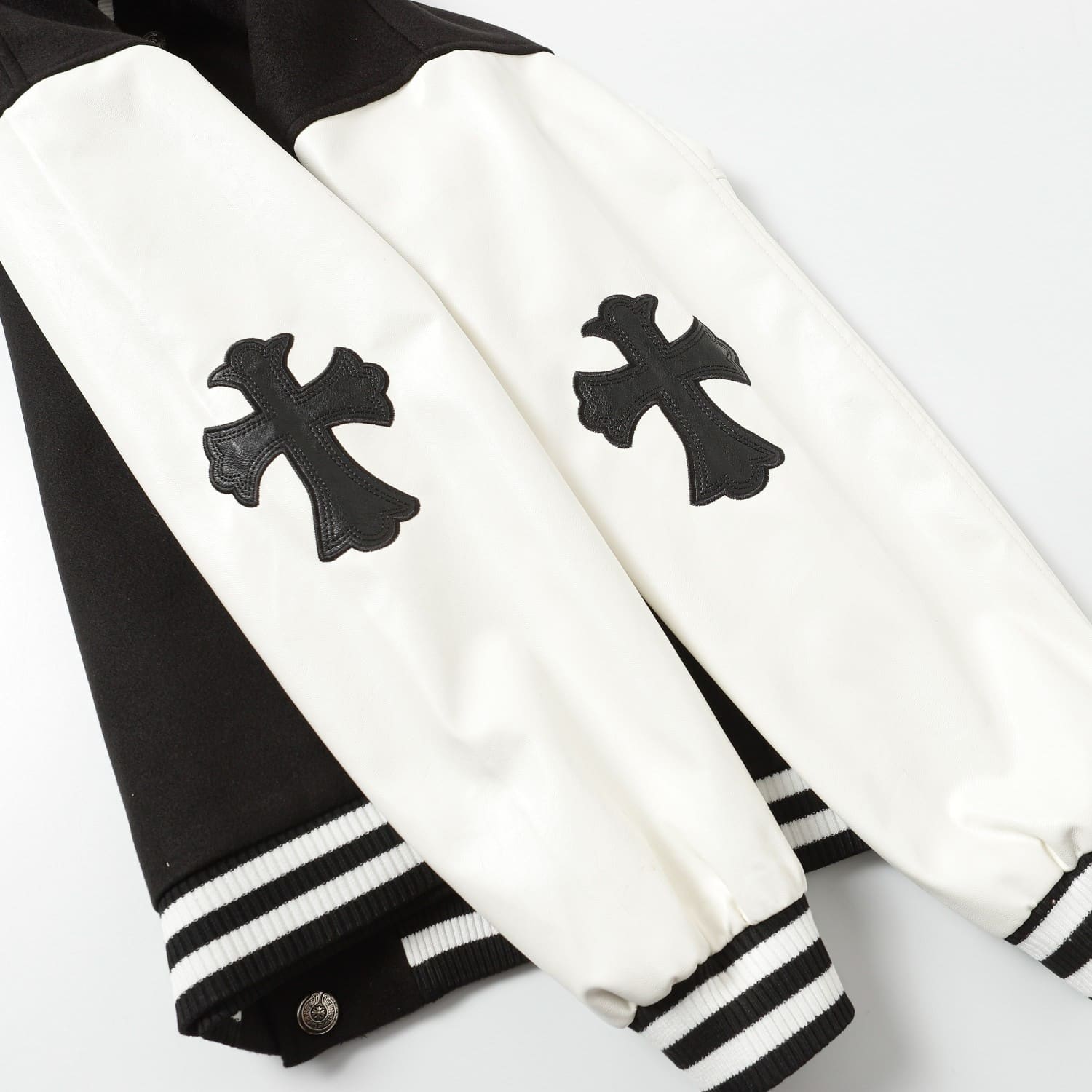 Horse Shoe Embroided Logo Varsity Jacket , Chrome Hearts image 2