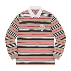 Supreme x Burberry Rugby Beige image 0