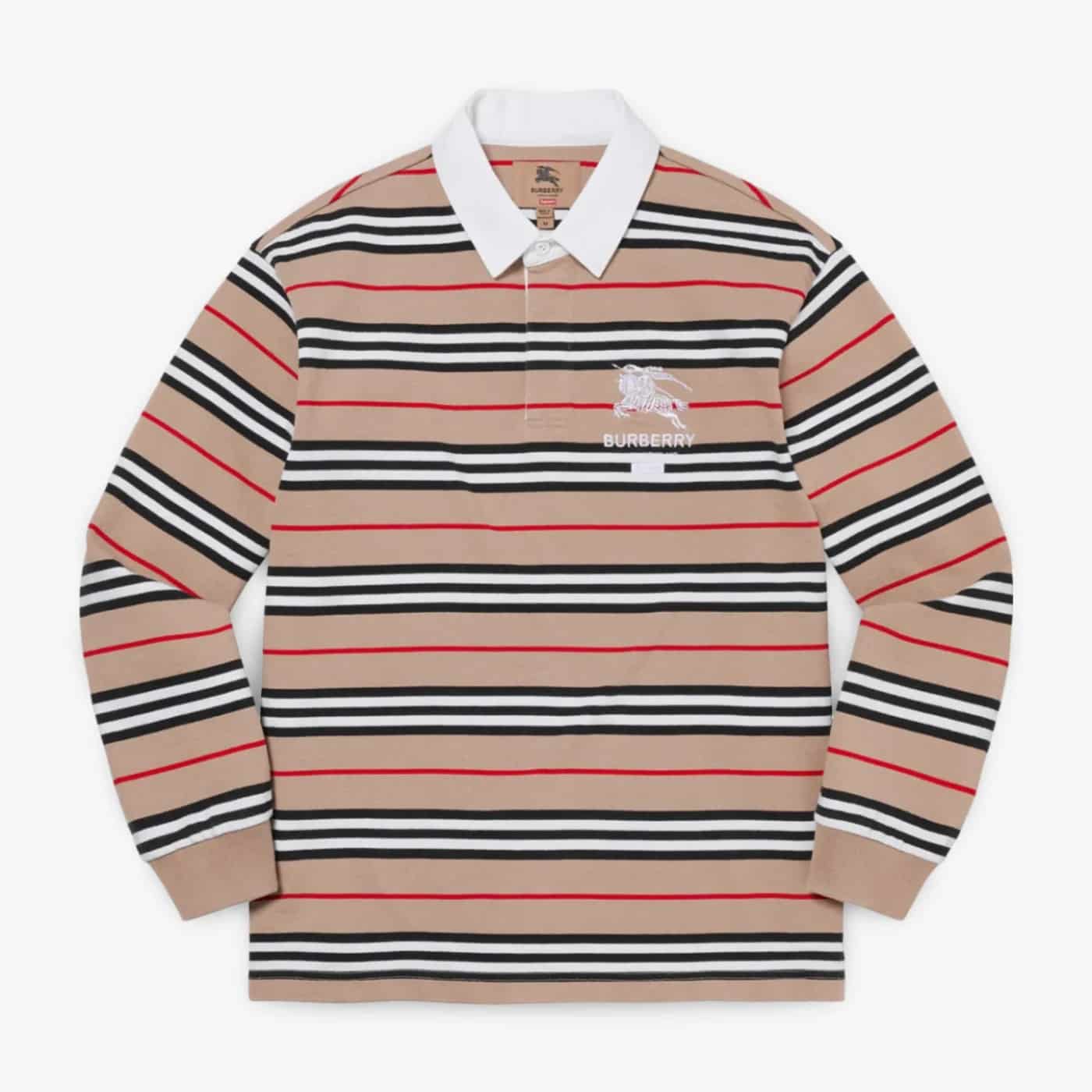 Supreme x Burberry Rugby Beige image 1