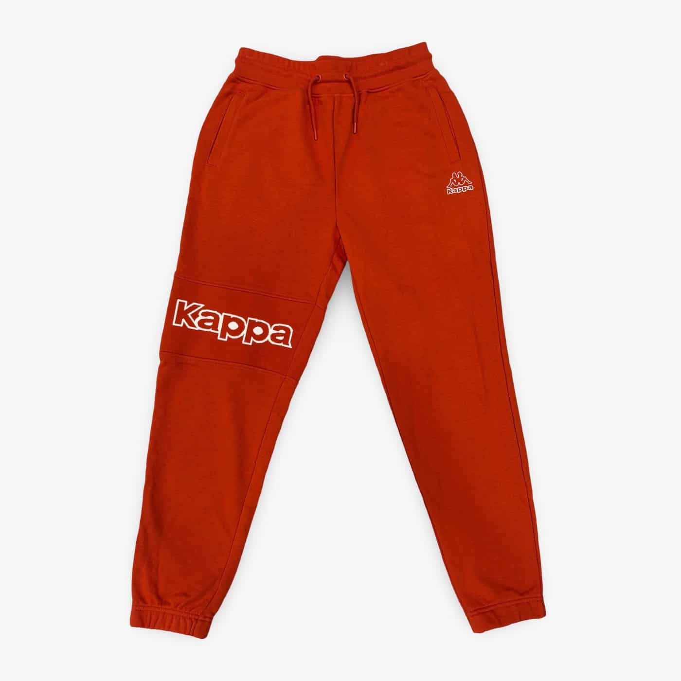 Kappa Jogger Sweatpants Orange Pumpkin / White (Slim Fit) image 1