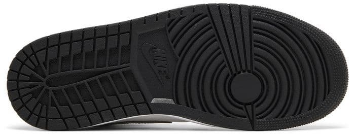 Air Jordan 1 Mid SE 'Black White Metallic Silver' image 3