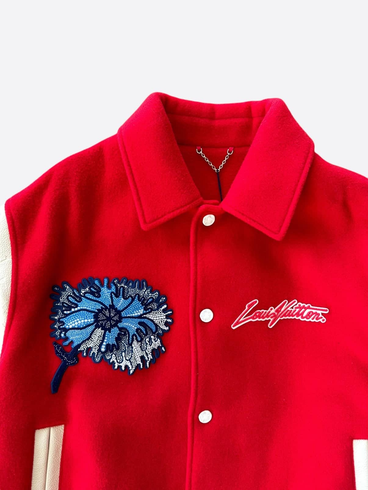 Louis Vuitton Yayoi Kusama Red & White Varsity Jacket image 2