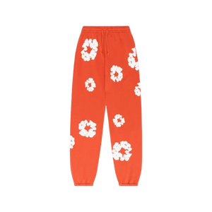 Denim Tears Sweatpants 'The Cotton Wreath' Orange - M image