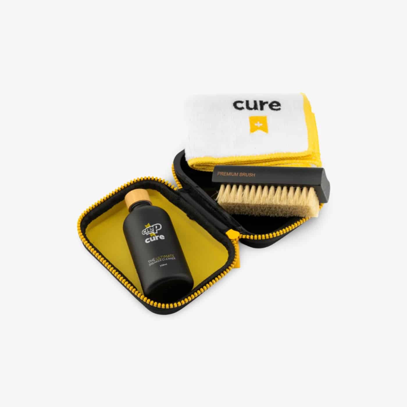 Crep Protect Ultimate Shoe Cure Cleaning Travel Kit (Solution / Brush / Cloth) image 2