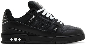 Louis Vuitton Trainer 'Embossed Monogram - Black - 8 image