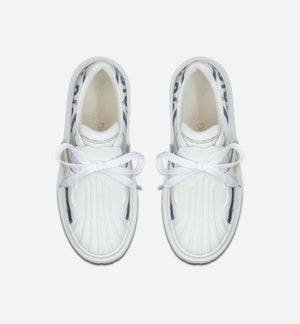 Dior-ID Sneaker
White and French Blue Technical Fabric image 4