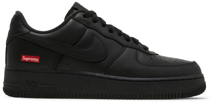 Nike Air Force 1 Low SP x Supreme 'Box Logo' Black - 7.5 image