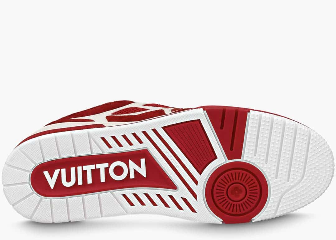 Louis Vuitton LV Skate Sneaker Red White image 2