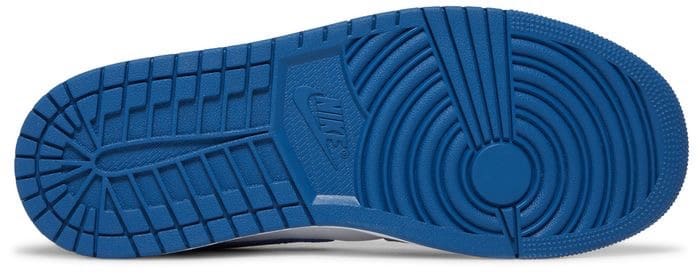 Air Jordan 1 Mid Cement True Blue image 3
