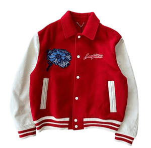 Louis Vuitton Yayoi Kusama Red & White Varsity Jacket image 0