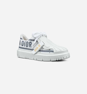 Dior-ID Sneaker
White and French Blue Technical Fabric image 3