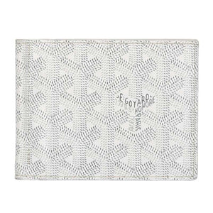GOYARD Santoma Money Clip Leather Wallet Wallet White image 0