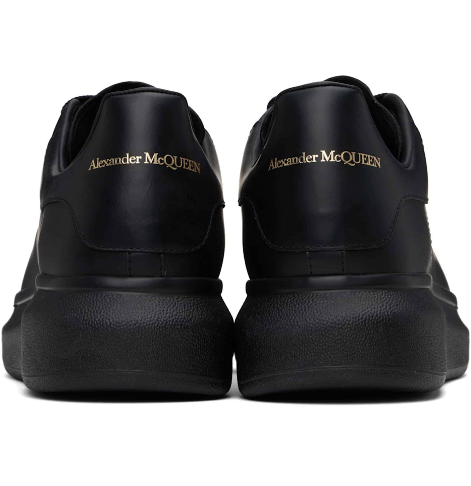 MCQUEEN Black Oversized Sneakers image 1