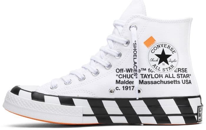 Converse Off-White x Chuck 70 'White' image 1