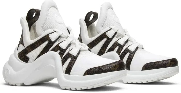 Louis Vuitton White Fabric And Monogram Canvas Archlight image 2