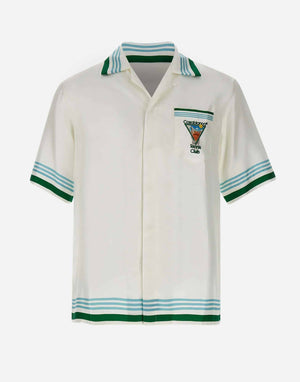 Casablanca Metaphysical Tennis Icon silk shirt image 1