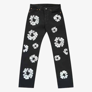 Denim Tears x Levi's 501 Jeans ‘The Cotton Wreath’ Black image 1
