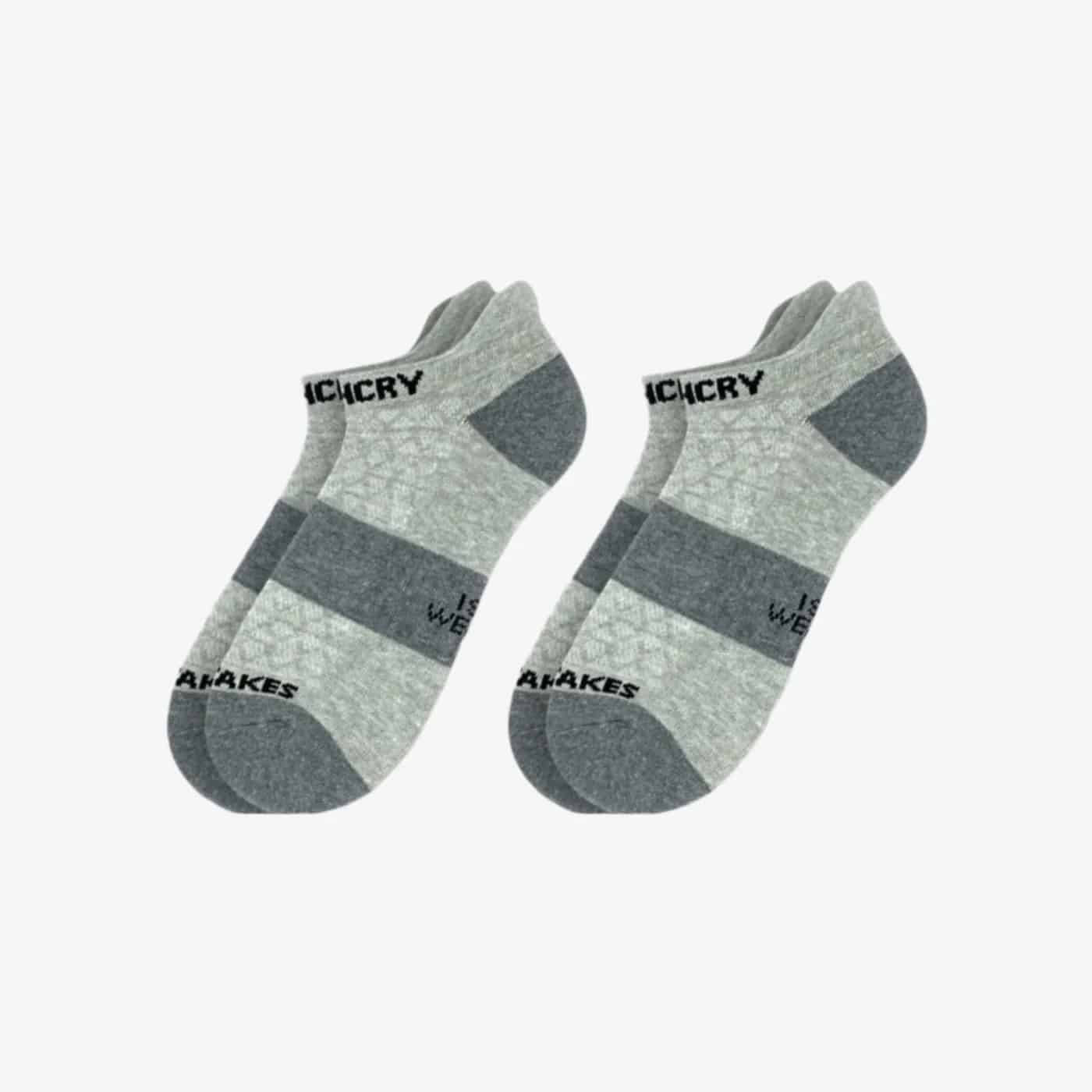 APTHCRY 3.0 Low Ankle Socks (2 Pack) Gray image 1
