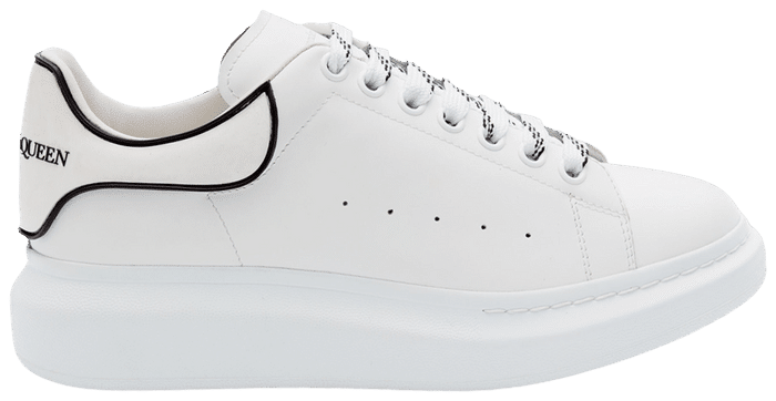 Alexander McQueen Oversized Sneaker 'New Tech Calf - White Black - 6 image