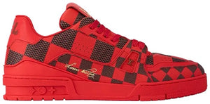 Louis Vuitton LV Trainer Sneaker Red image 0
