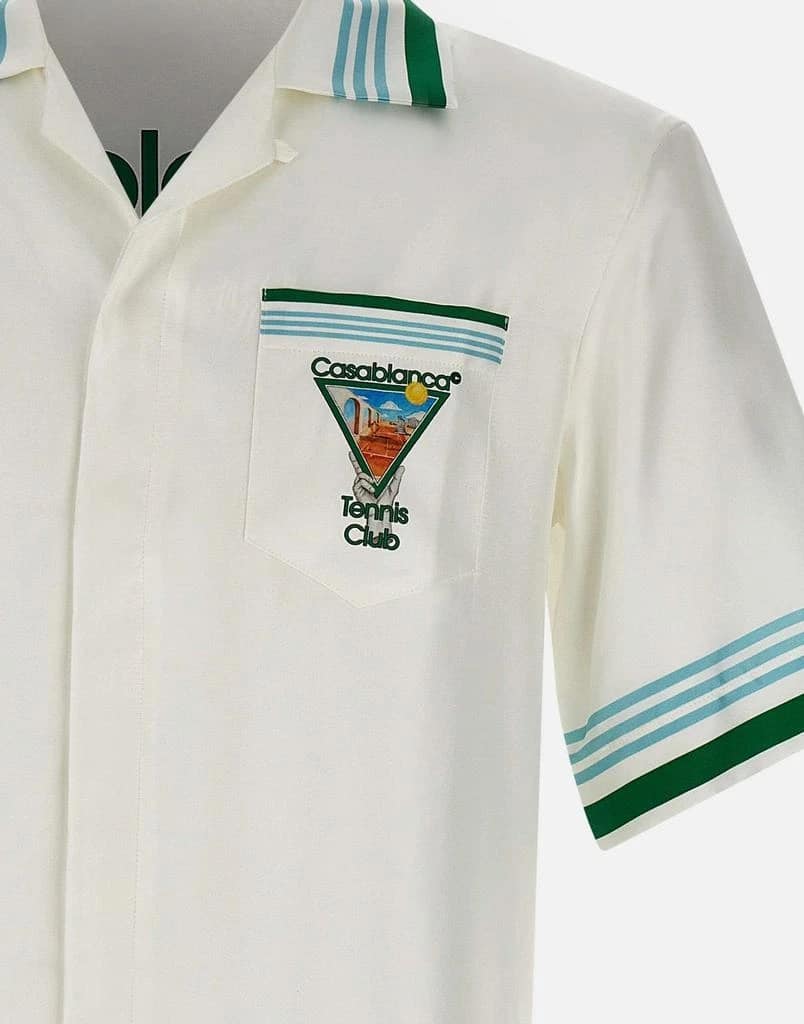 Casablanca Metaphysical Tennis Icon silk shirt image 4